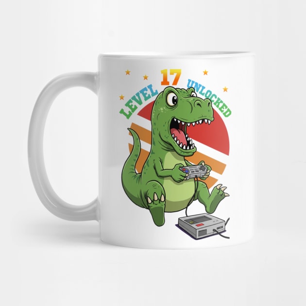 Level 17 Unlocked, Birthday T-Rex by Megadorim